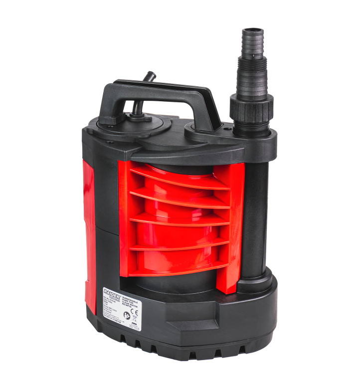 Помпа потопяема 900W, 1 1/4", 250l/min, 9m, сензор, RD-WP58