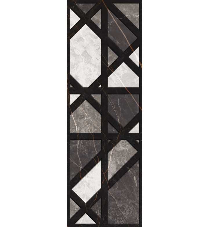 Фаянс 30x90 cm The Marble Black Decor