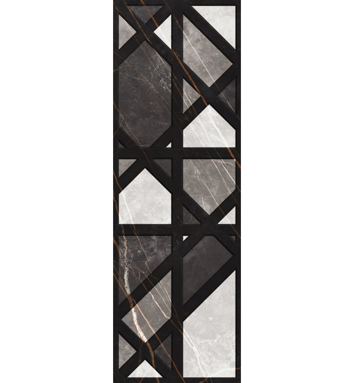 Фаянс 30x90 cm The Marble Black Decor