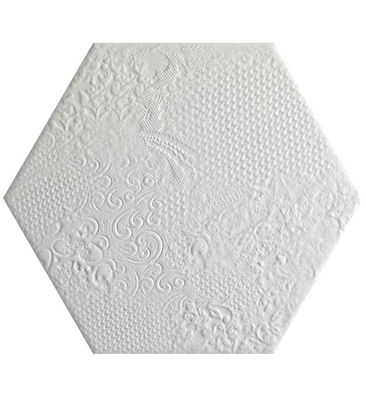 Гранитогрес 25x25 cm Hex Milano White