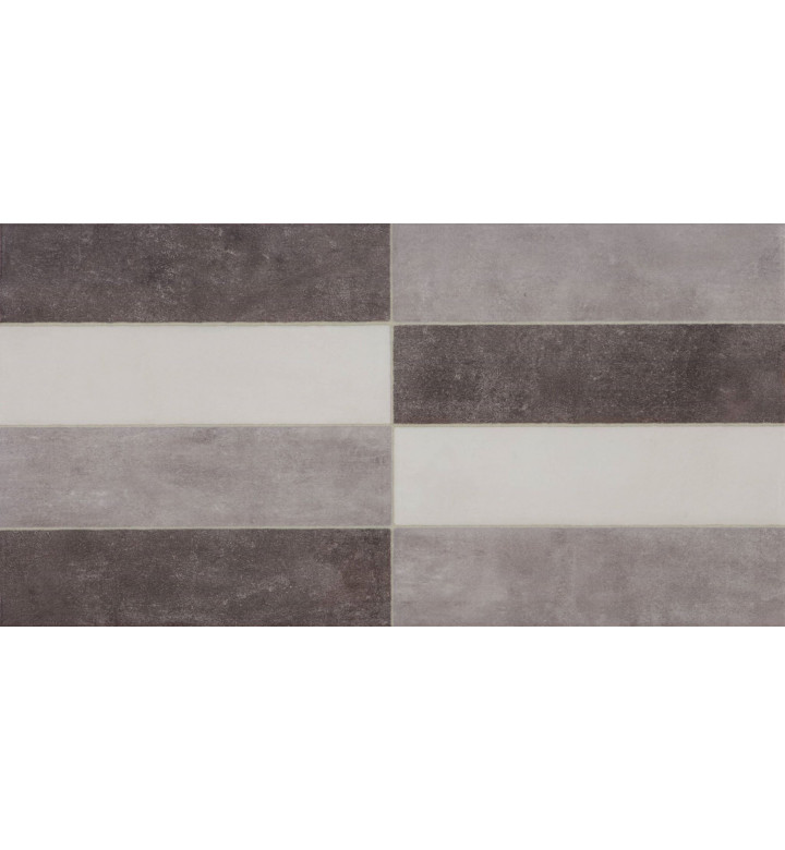 Плочка фаяносва EUROPE GRIS mix 31 x 60 cm, B15, гланцирана повърхност