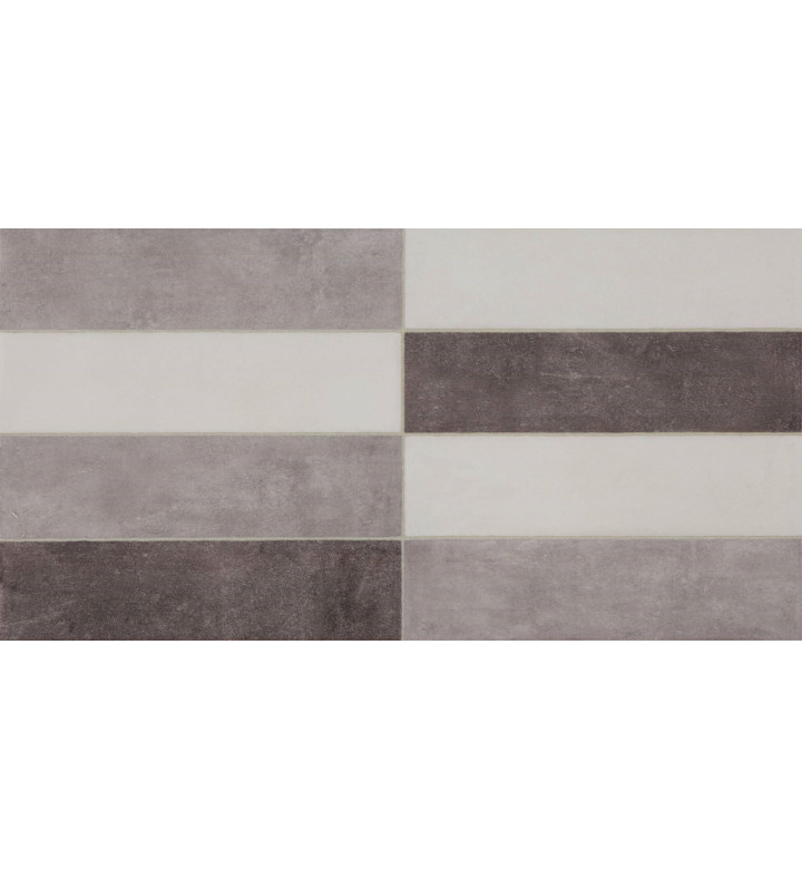 Плочка фаяносва EUROPE GRIS mix 31 x 60 cm, B15, гланцирана повърхност