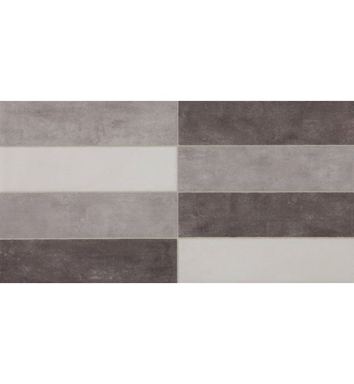 Плочка фаяносва EUROPE GRIS mix 31 x 60 cm, B15, гланцирана повърхност