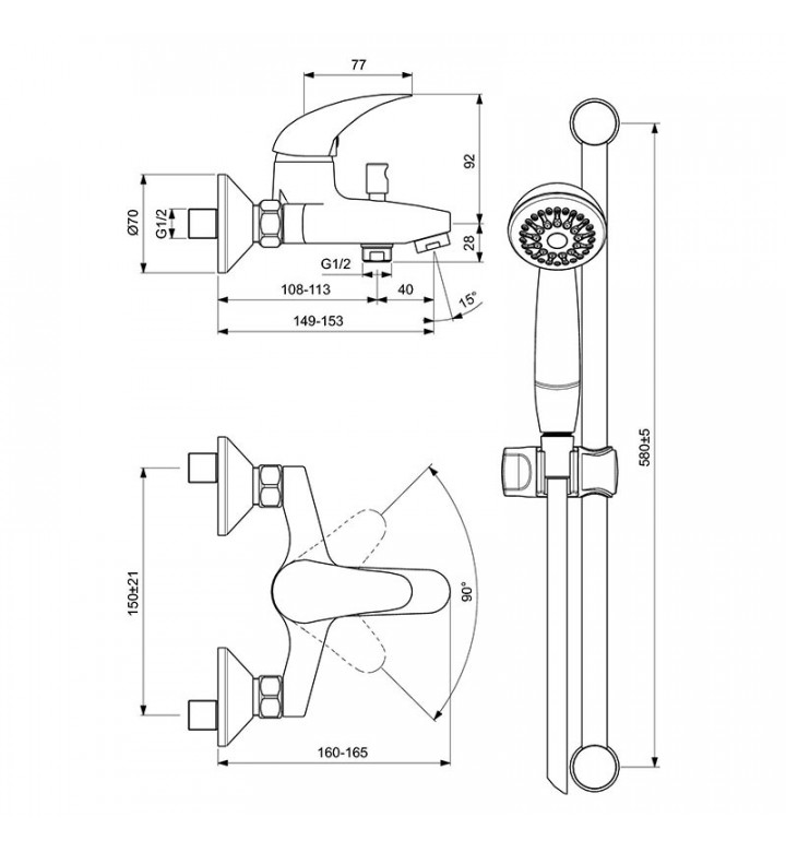 Комплект Orion B1024AA+B1294AA