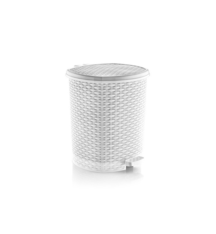 Кош с педал ратан 6 l