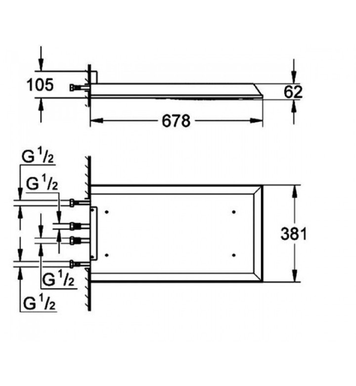 Душ глава Rainshower F-Series 15