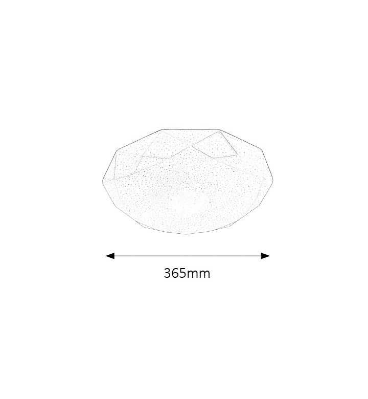 Плафон Dinah LED 18W, 1350 lm, 4000K