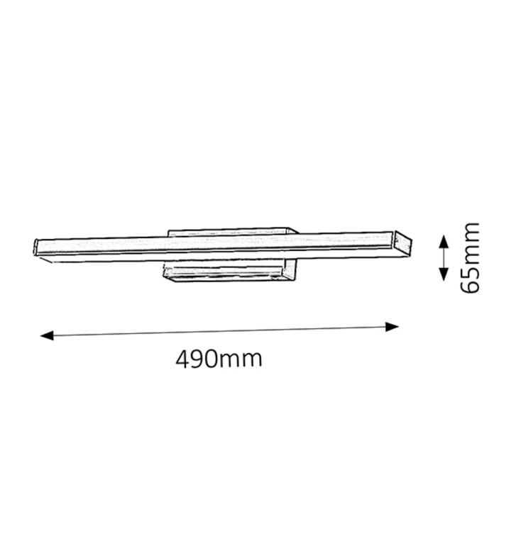 Плафон John, LED 12W IP44