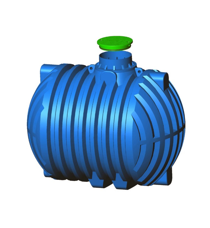 Резервоар хоризонтален, за подземен монтаж 10000 l