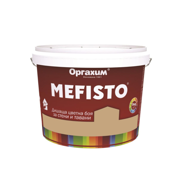 Боя интериорна Mefisto, кремав, 5 kg