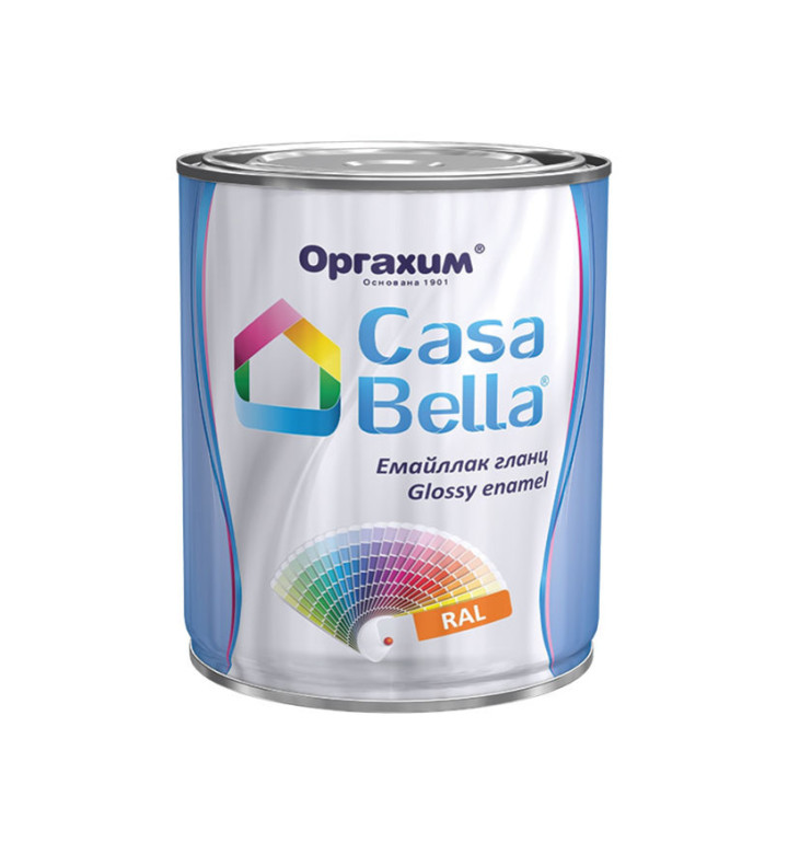 Емайллак гланц Casa Bella AQUA, червен - 650 ml