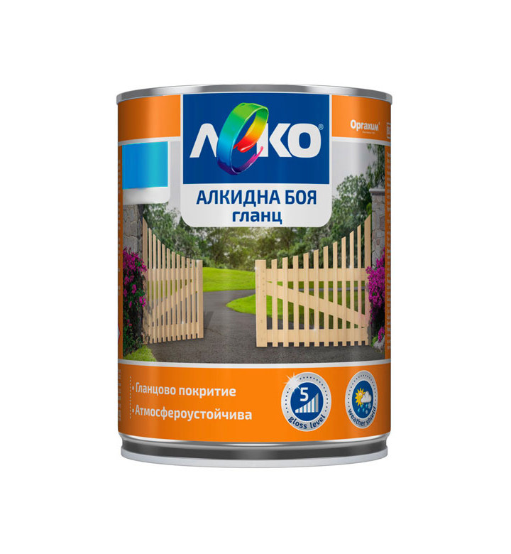 Леко алкидна боя гланц RAL 1015, слонова кост - 650 ml