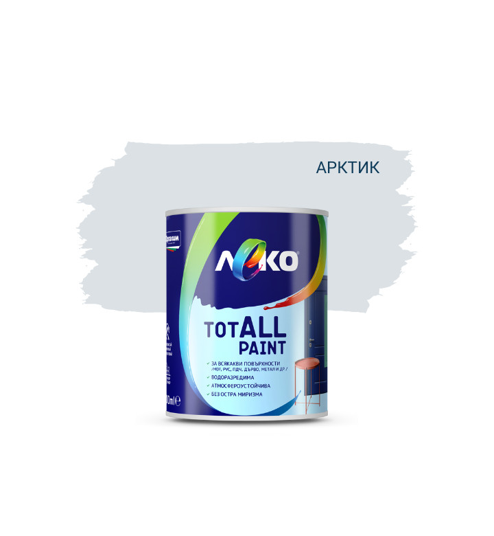 Боя Леко TotALL, цвят арктик, 600 ml