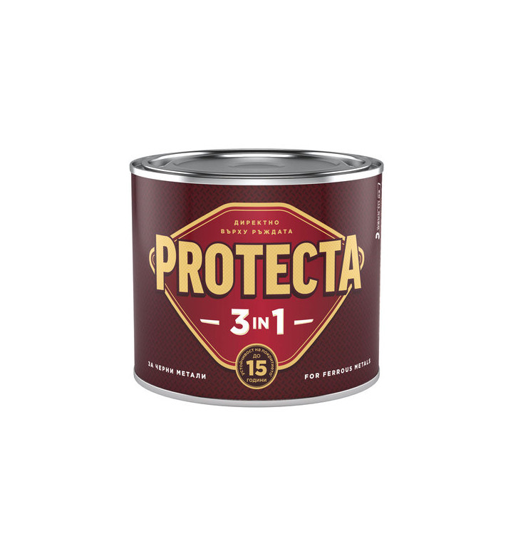 Боя Protecta 3 в 1, бяла - 500 ml