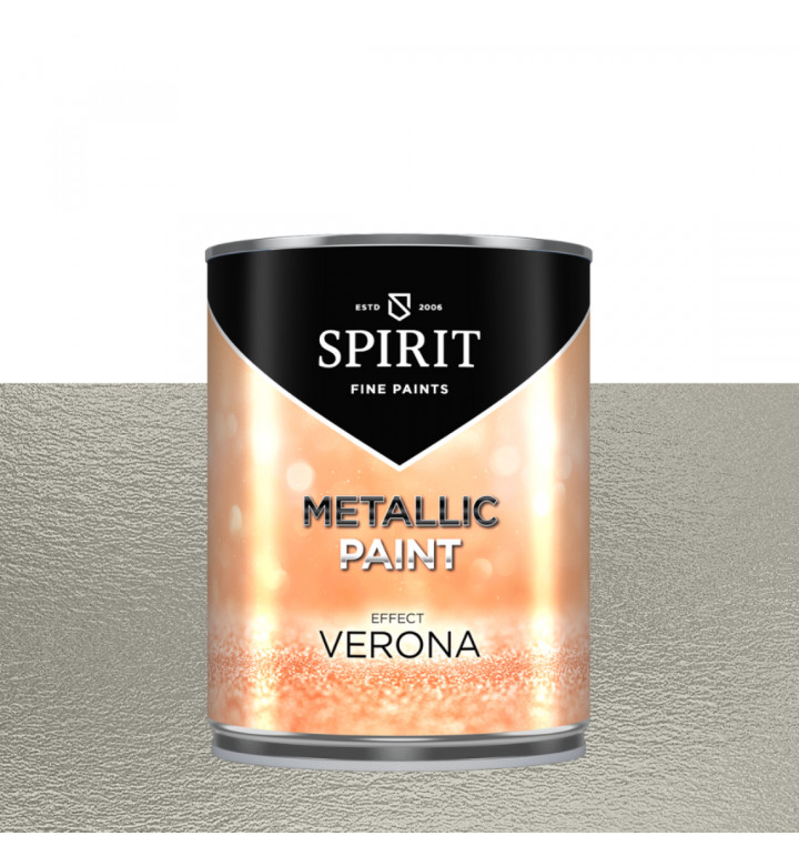 Боя интериорна, Spirit Effect Verona Metallic base, 1 L