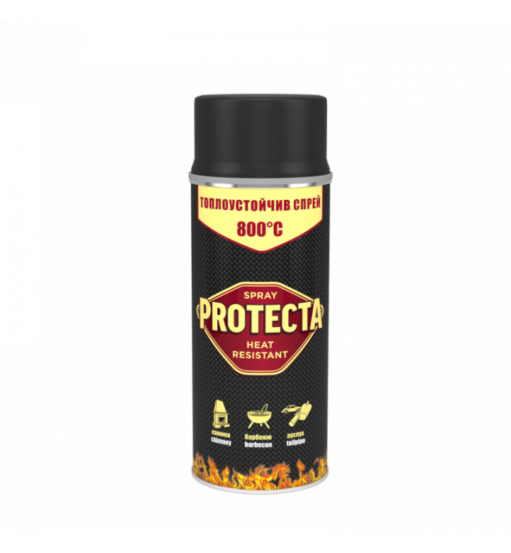 Топлоустойчив спрей Protecta, бял - 400 ml