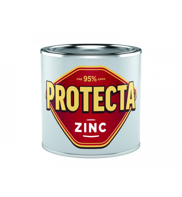 Грунд Protecta Zinc, сив - 800 g