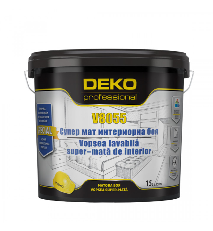 Боя интериорна Deko Professional V8055