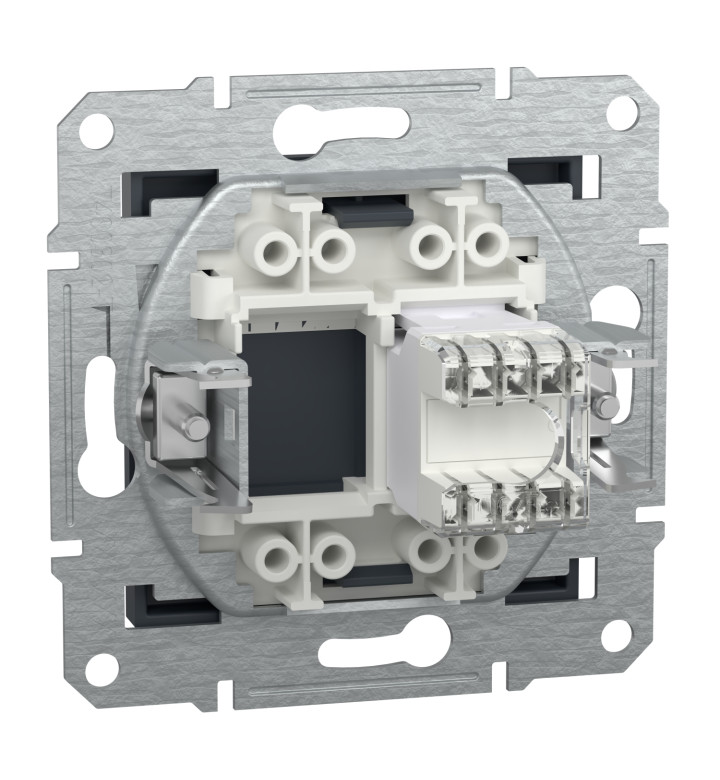 Компютърна розетка RJ45 cat.5e UTP, антрацит