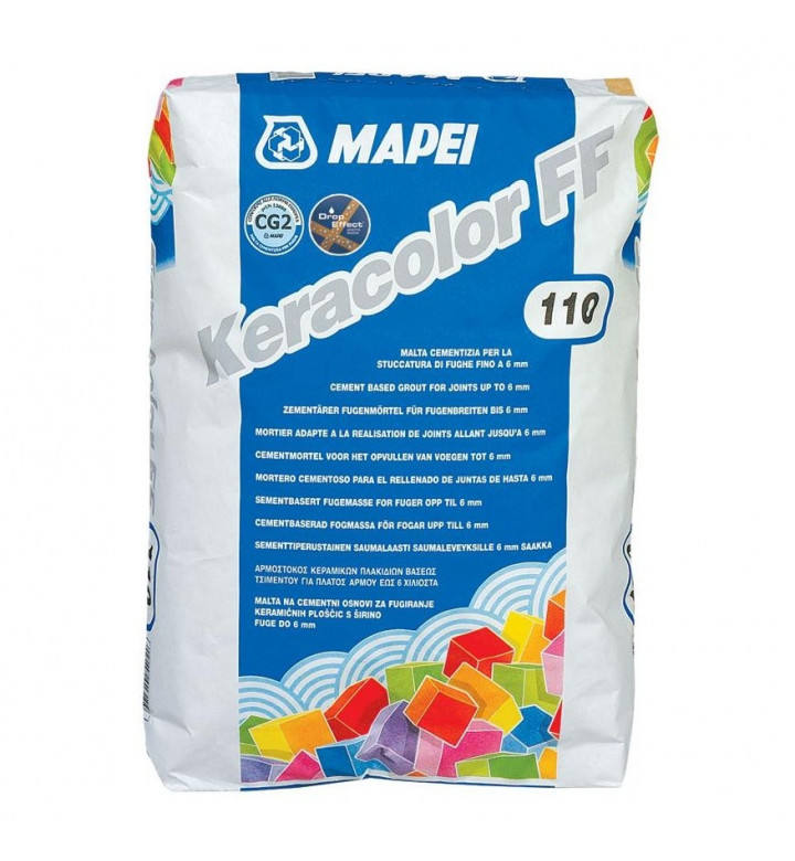 Смес за фугиране Keracolor FF 100, white / бял - 2 kg