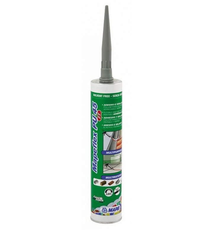 Полиуретанов уплътнител Mapeflex PU 45, 113 cement grey / циментово сива - 300 ml