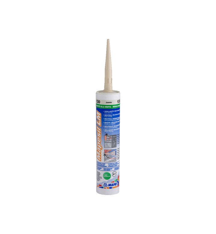 Силикон неутрален Mapesil LM 100, white / бял - 310 ml