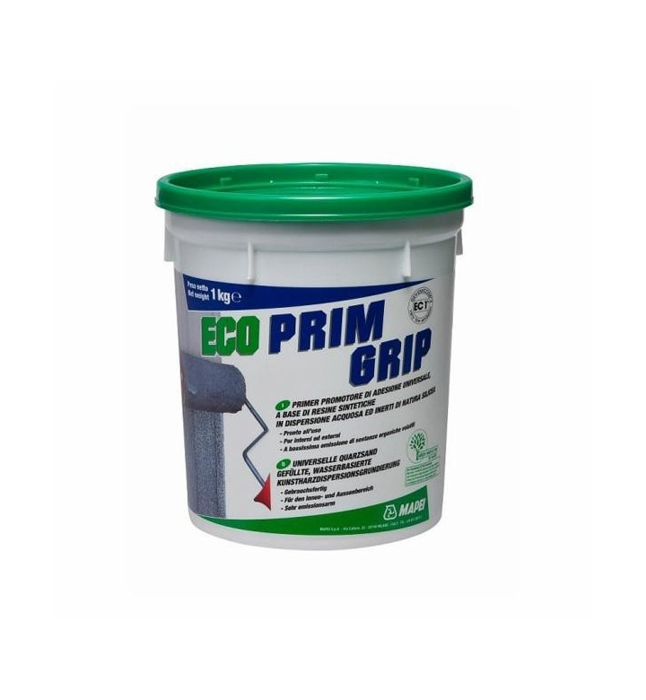 Грунд Eco Prim Grip, сив - 1 kg