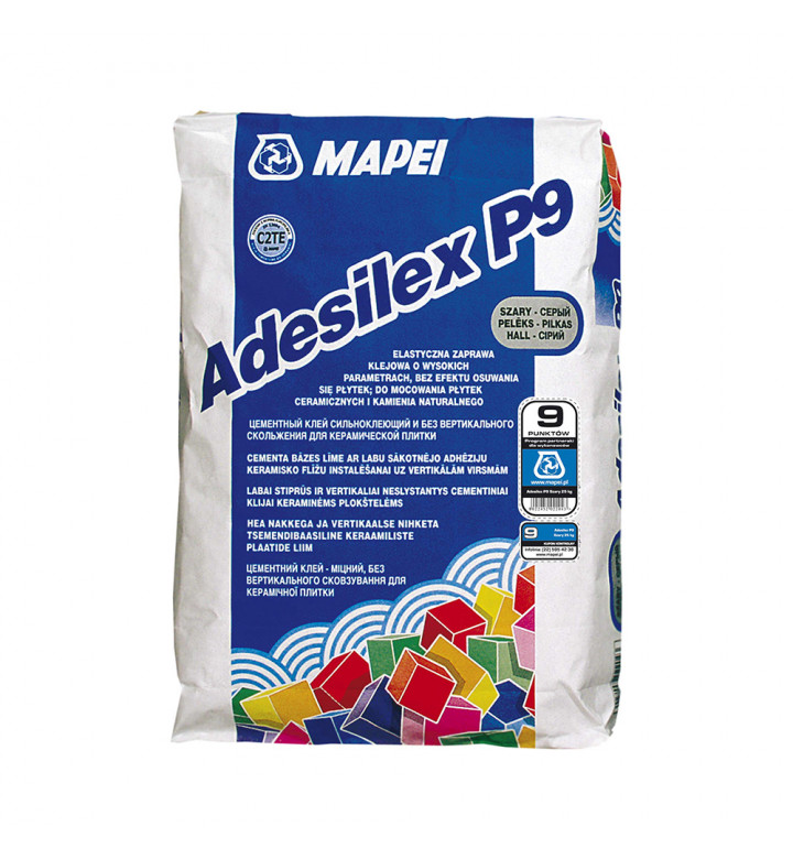 Лепило за керамични плочки Adesilex P9, white / бяло - 25 kg