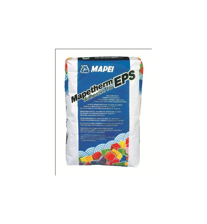 Лепило за топлоизолация Mapetherm Adhesive за EPS, gray / сиво - 25 kg