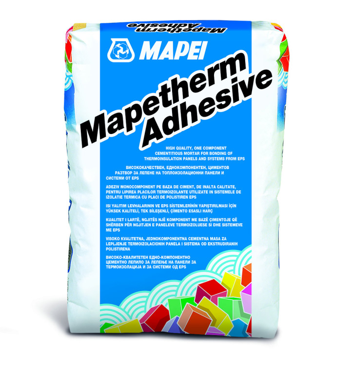 Лепило за топлоизолация, Mapetherm Adhesive, grey, 25 kg