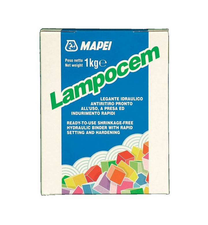 Цимент бързостягащ Lampocem - 1 kg