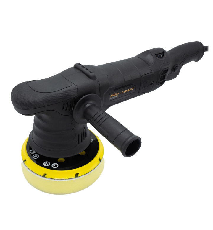Професионална орбитална ексцентър полирмашина, 1000W, 125/150 mm, Procraft PM2000