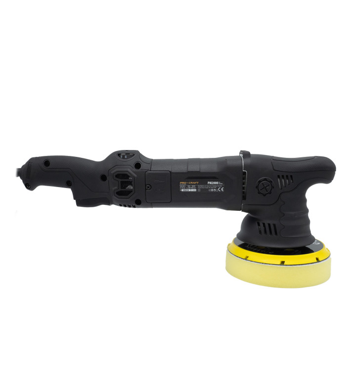 Професионална орбитална ексцентър полирмашина, 1000W, 125/150 mm, Procraft PM2000