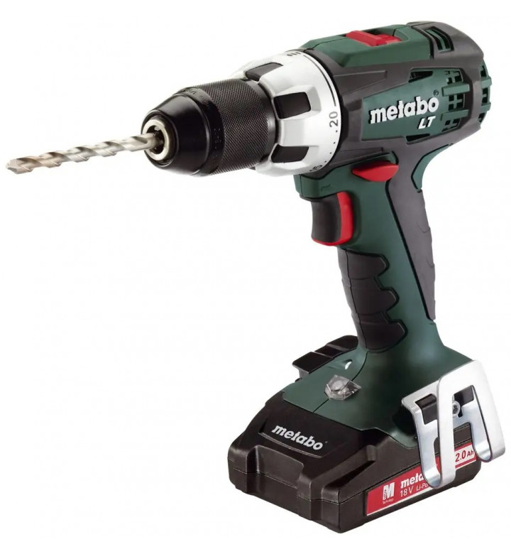 Винтоверт акумулаторен BS18LT, 18V, 2x2.0Ah, 60 Nm, METABO