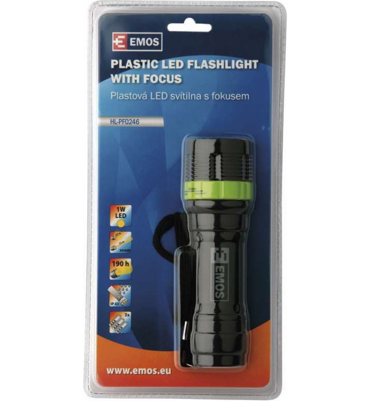 Фенер EMOS LED 1W FOCUS P3853 3R03