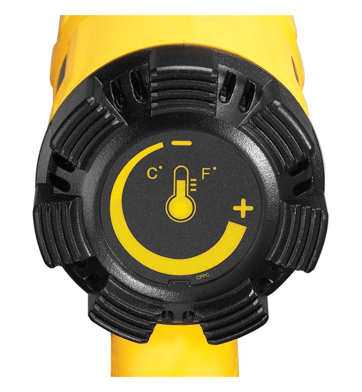 Пистолет за горещ въздух 1800 W, 50°/50°-600°C, 250/450 л/мин. D26411