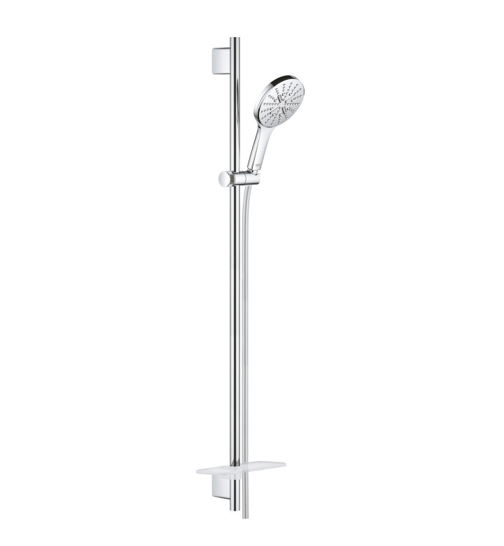 Rainshower SmartActive 130, душ гарнитура с тръбно окачване 900mm и 3 струи