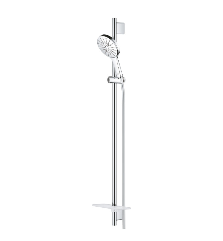 Rainshower SmartActive 130, душ гарнитура с тръбно окачване 900mm и 3 струи