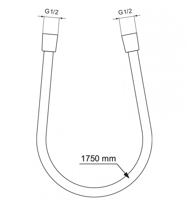 Шлаух 1750 mm