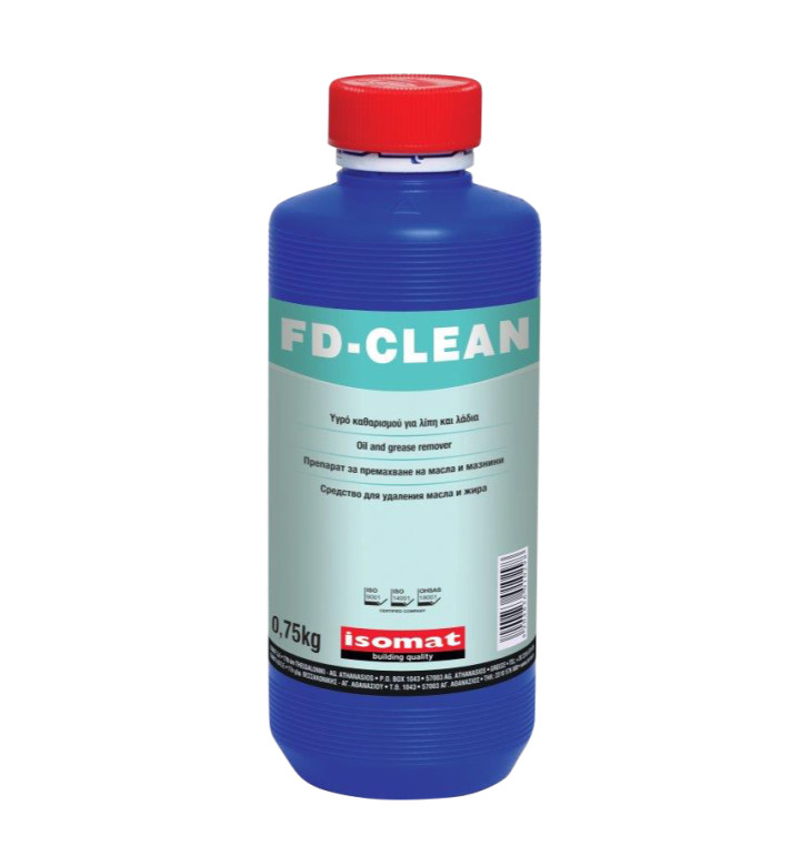 FD-Clean, 0.750 l, препарат за почистване на мазни петна от бетонови повърхности