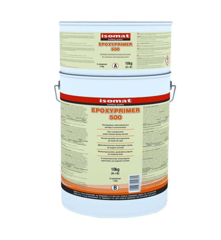 Epoxyprimer 500, 10 kg, двукомпонетен епоксиден грунд