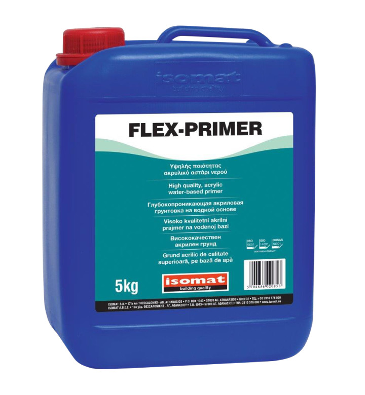 Flex-Primer 5 kg, дълбокопроникваш заздравяващ грунд