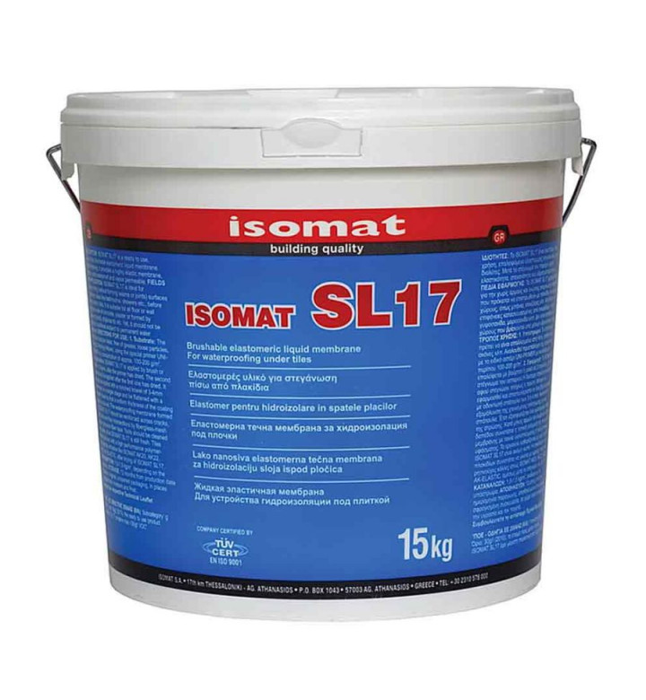 Isomat SL-17, 15 kg, еднокомпонентна хидроизолация