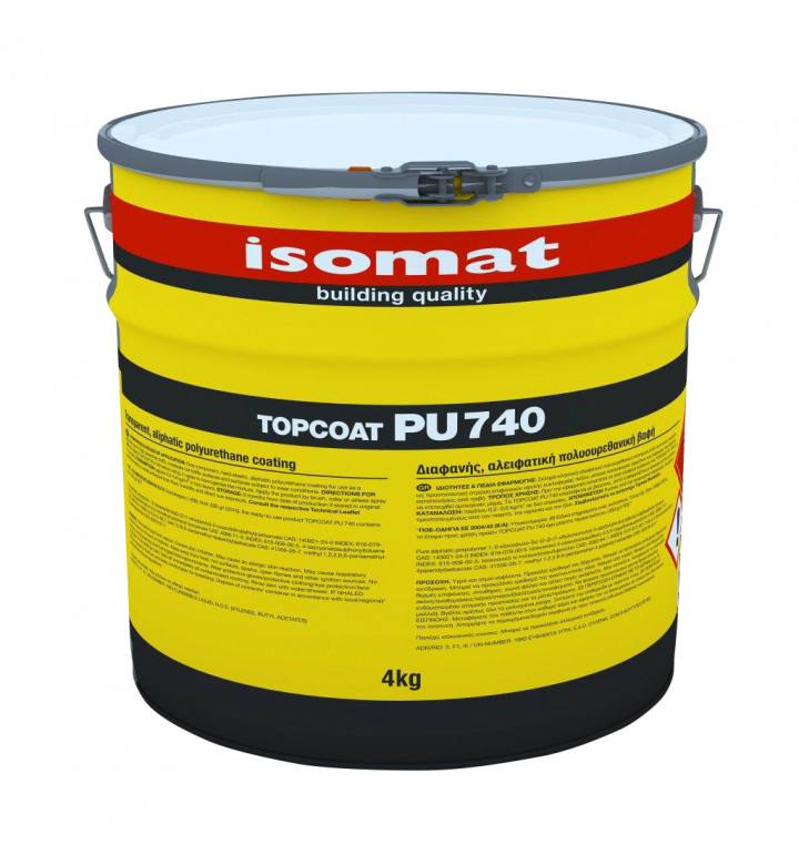 Topcoat PU 740, 4 kg