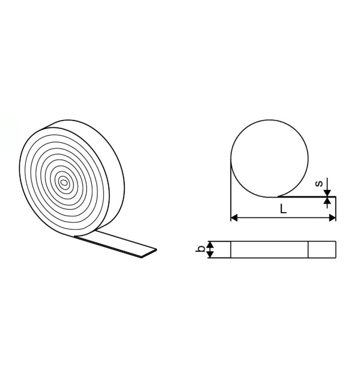 Профилна лента с изолация 10 mm, Uponor Мулти 50 / 150, самозалепваща