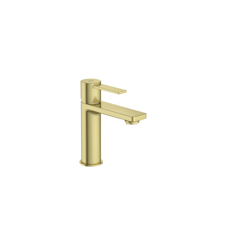 Смесител за умивалник без изпразнител, Targa, brushed brass