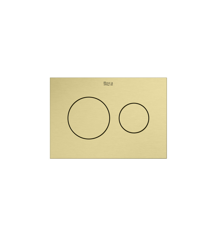 Бутон PS3 за DUPLO WC S, двоен, двоен brushed brass