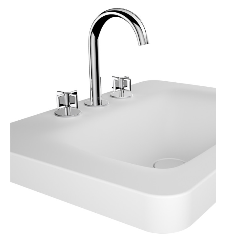 Умивалник Baia off-white, 660 x 470 x 60 mm, Armani Roca