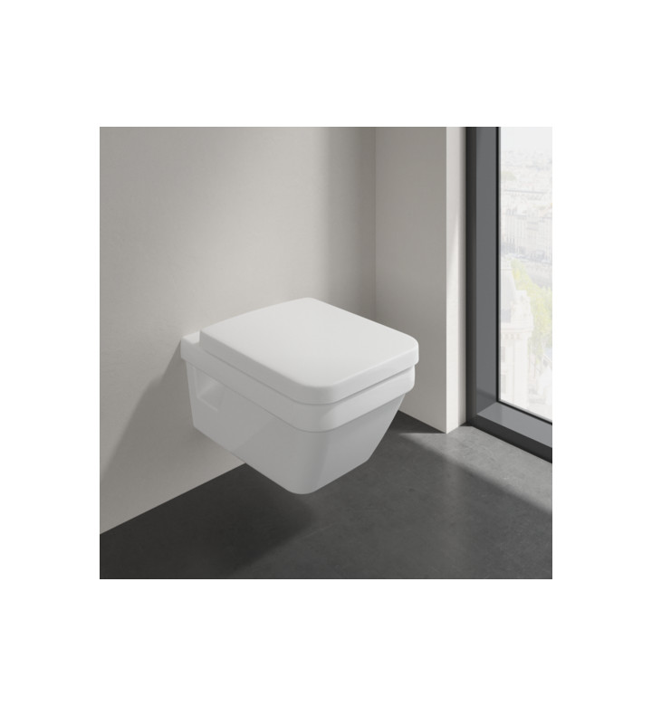 Тоалетна чиния, Arhitectura Washdown, 370х530х316, Direct Flush, Alpin White