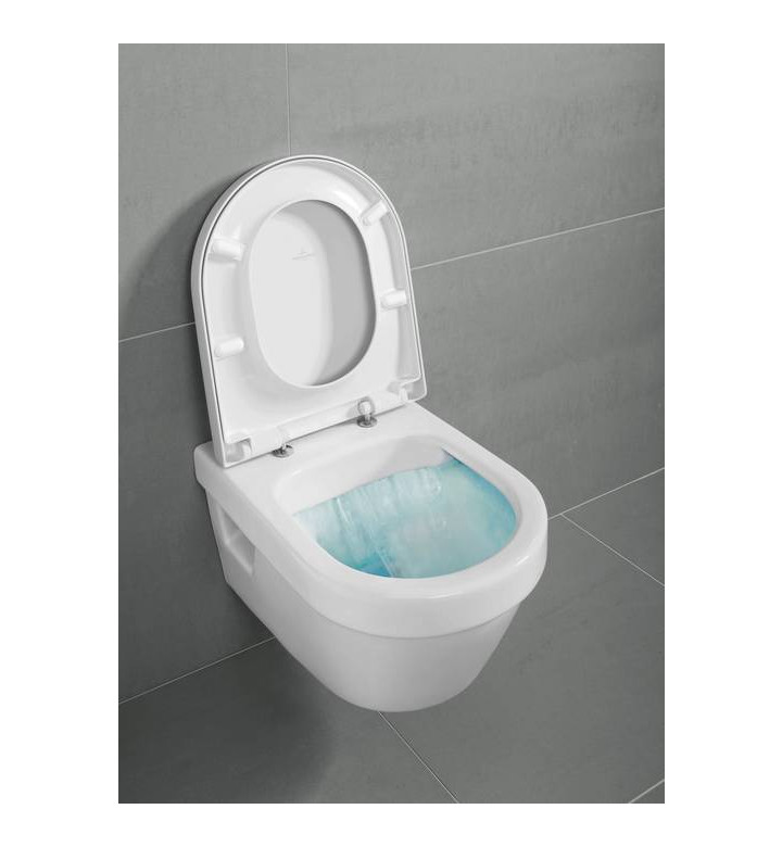 Комплект за WC, Architectura, 370 х 530 х 330mm, тоалетна чиния 5684R001 Direct Flush + седалка и капак със забавено падане 98M9C101, alpin white